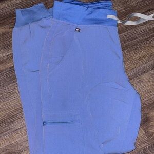 Figs Ceil Blue Jogger Scrub Pants